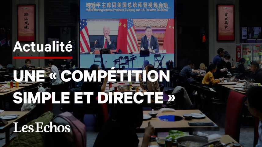 Illustration pour la vidéo Joe Biden exhorte Xi Jinping à veiller à ce que la compétition « ne se transforme pas en conflit »