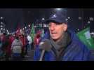 Action de blocage des syndicats policiers à Bruxelles - interview de Vincent Gilles, SLFP