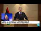 Libye : l'homme fort de l'Est, Khalifa Haftar, candidat à la présidentielle