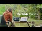 【Tools For Any Situation】 Work wherever life takes you | ViewSonic Portable Monitor