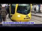 Lyon : des dispositifs testés pour lutter contre les accidents de tramway