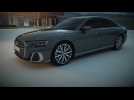 Digital Matrix LED and digital OLED technology in the new Audi A8 L Animation