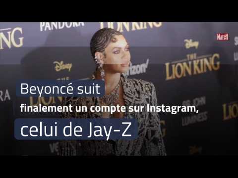 VIDEO : Beyonc suit finalement un compte sur Instagram, celui de Jay-Z