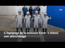 L'équipage de la mission Crew-2 réussi son atterrissage