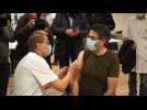 Steven Van Gucht reçoit son vaccin contre la grippe