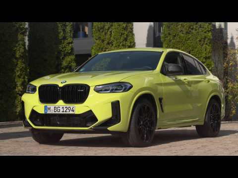 The new BMW X4 M Exterior Design
