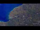 La Normandie vue depuis l'espace par Thomas Pesquet