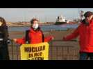 Action de Greenpeace à Dunkerque