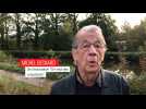 Michel Besnard, à la manifestation contre la méthanisation à Betton