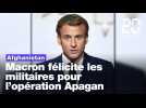 Afghanistan: Emmanuel Macron félicite les militaires et les agents pour l'évacuation des ressortissants