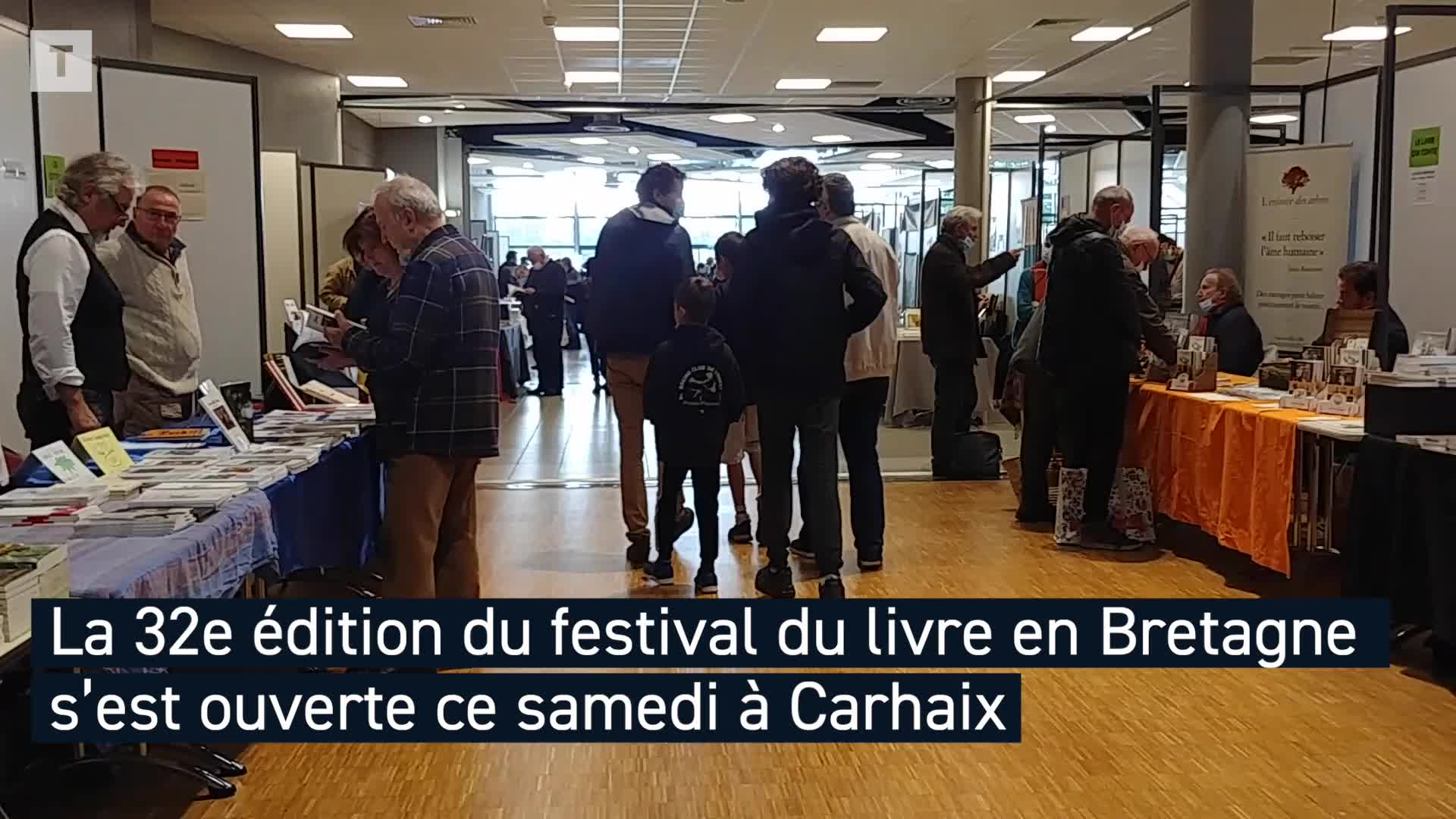 Le festival du livre en Bretagne de retour à Carhaix (Le Télégramme)