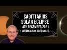 Sagittarius Solar Eclipse - 4th December 2021 + FREE Zodiac Forecasts