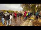 Lille : Manifestation contre le pass sanitaire et l'augmentation du coût de la vie