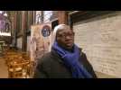 soeur Marie-Stella Kouak, qui combat les ravages du Sida au Togo, de passage à Rouen