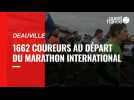 VIDÉO. 1662 coureurs au départ du marathon international de Deauville