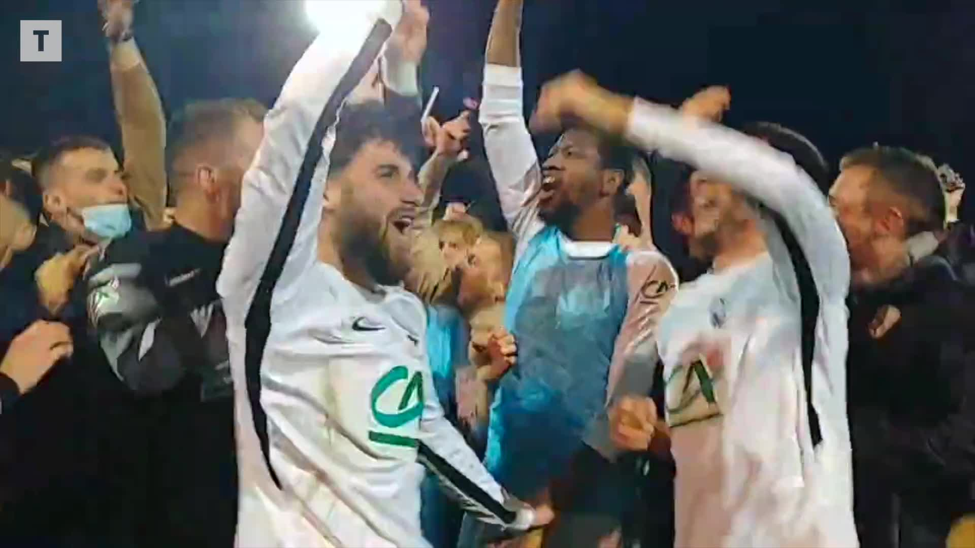 L'incroyable exploit de Dinan-Léhon qui élimine Caen en Coupe de France (Le Télégramme)