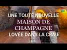Une toute nouvelle maison de champagne lovée dans la craie à Châlons-en-Champagne