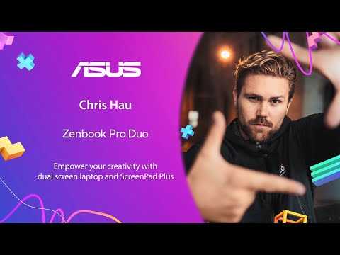Empower your creativity with dual screen laptop and ScreenPadPlus - Adobe MAX | ASUS