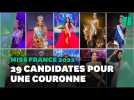 Miss France 2022 se trouve parmi ces 29 candidates, gagnantes dans leurs régions