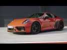Porsche 911 Carrera 4 GTS Coupe Exterior Design in Lava Orange
