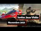 Jeux-vidéo : les sorties du mois de novembre