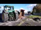Les Attaques : un tracteur perd le contrôle de sa remorque