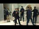 Sarkozy leaves court after testifying in Elysee polling fraud trial - Label : AFPTV - First images - Category : News