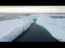 La fonte des glaces au Groenland pourrait augmenter les inondations