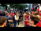 Séville - LOSC : Fernando D'Amico a rejoint les supporters lillois