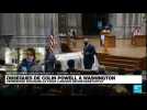 Etats-Unis : obsèques de Colin Powell à Washington