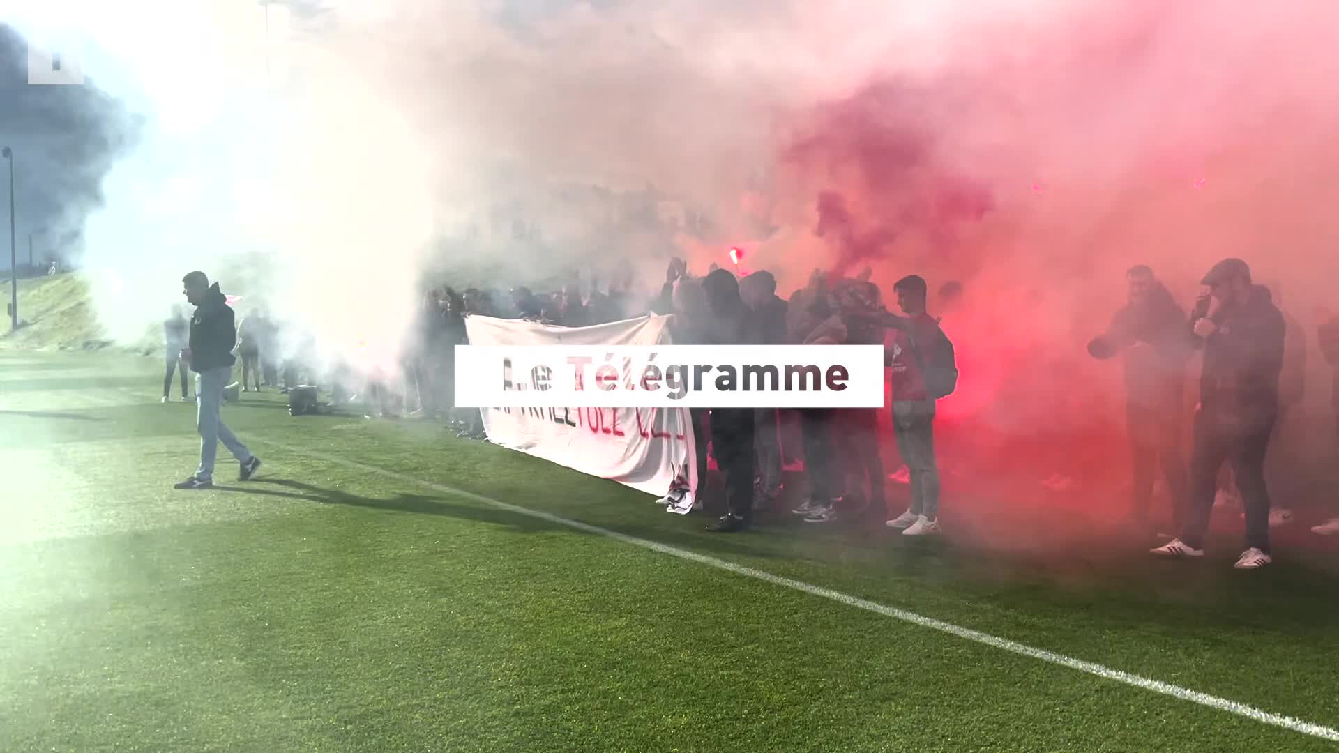 À la veille du derby, les Ultras du Stade Brestois donnent de la voix (Le Télégramme)