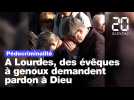 Pédocriminalité: A Lourdes, des évêques à genoux demandent pardon à Dieu