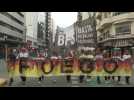 Environmental activists march in Argentina
