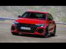 The new Audi RS 3 Sportback Design in Tango red