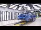 Production of the first-ever BMW i4 at BMW Group Plant Munich - Paint shop