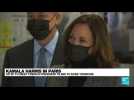 Kamala Harris in Paris: US VP to meet French president in bid to ease tensions