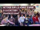 REIMS. Amir à la Factory. séquences chant