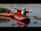 Le père Noël du lac Tibériade