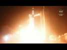 SpaceX rocket takes off for ISS with four astronauts