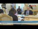 Russia's Foreign Minister Sergei Lavrov holds talks with Malian counterpart Abdoulaye Diop