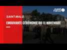 Saint-Malo : une émouvante cérémonie du 11 Novembre