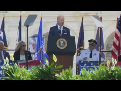 Biden says hate remains 'stain on the soul of America'