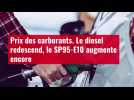 VIDÉO. Prix des carburants : le diesel redescend, le SP95-E10 augmente encore