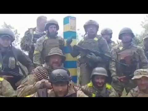 Live: Ukrainian troops reach Russian border near Kharkiv
