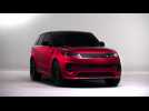 2023 Range Rover Sport Exterior Design in Red