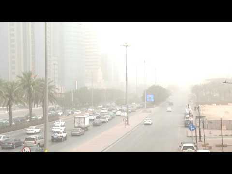 Heavy dust storm descends on Saudi Arabia's capital Riyadh
