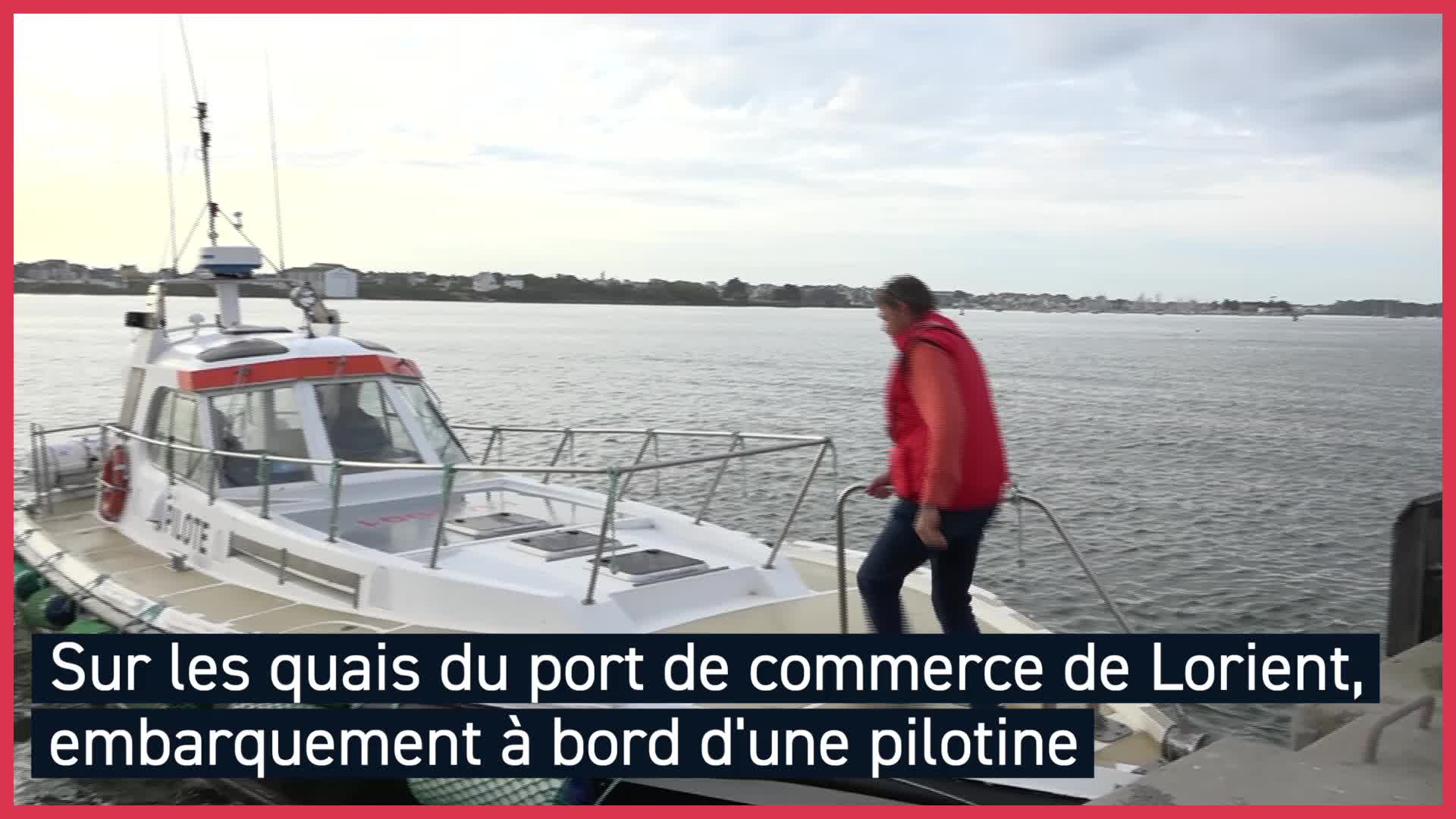À Lorient, il manœuvre les bateaux de plus de 60 mètres (Le Télégramme)