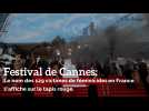 Festival de Cannes: le nom des 129 victimes de féminicides s'affiche sur le tapis rouge