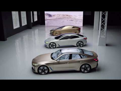 BMW Concept and Vision Cars leading to BMW i4