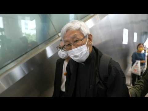 Hong Kong cardinal arrives in court over protest defence fund